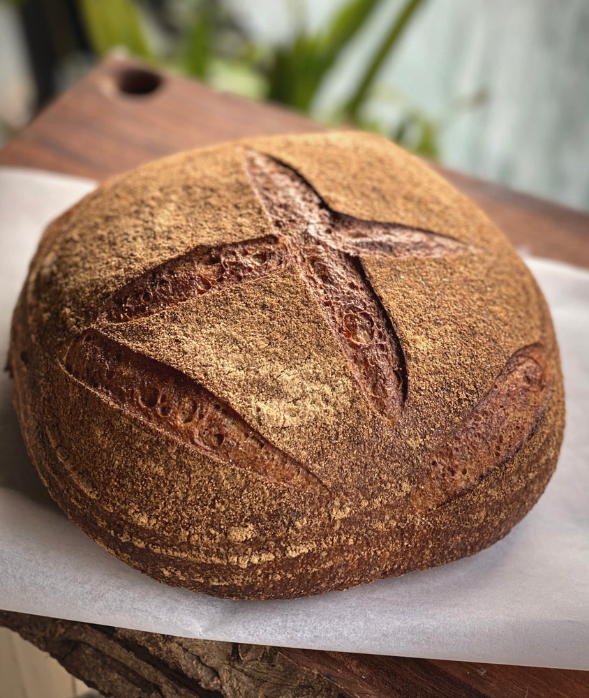 Wholewheat Sourdough Half Loaf 550g