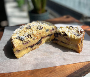 Lemon & Blueberry Bread & Butter Pudding - Available Friday 22nd & Saturday 23rd August only