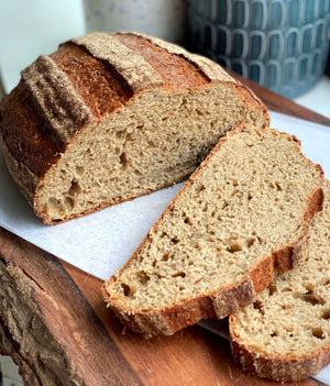 
            
                Load image into Gallery viewer, Rye &amp;amp; Caraway Sourdough Loaf 550g - (Unavailable for Sunday delivery)
            
        