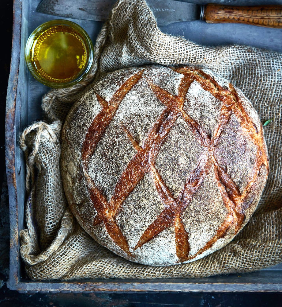 Medium Rye Sourdough Bread 1kg - (Unavailable for Sunday delivery)