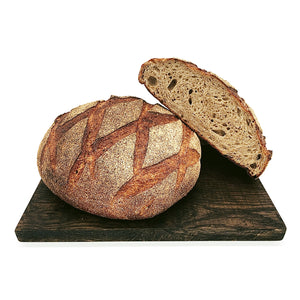 Medium Rye Sourdough Half Loaf 550g - (Unavailable for Sunday delivery)